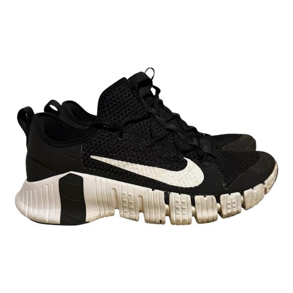 Nike Free Metcon 4 Training Shoes Black White Men's Size 11 Crossfit Gym Sneaker - Picture 1 of 9